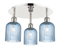 Ballston Semi-Flush Mount Satin Nickel