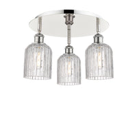 Ballston Semi-Flush Mount Satin Nickel