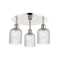 Ballston Semi-Flush Mount Satin Nickel