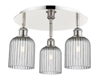 Ballston Semi-Flush Mount Satin Nickel