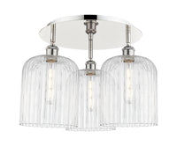 Ballston Semi-Flush Mount Satin Nickel