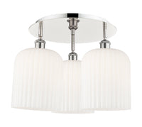 Ballston Semi-Flush Mount Satin Nickel