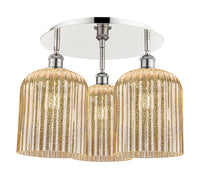 Ballston Semi-Flush Mount Satin Nickel