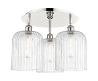 Ballston Semi-Flush Mount Satin Nickel