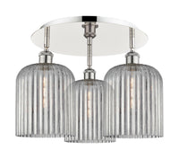 Ballston Semi-Flush Mount Satin Nickel