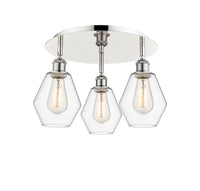 Ballston Semi-Flush Mount Satin Nickel