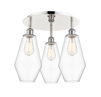 Ballston Semi-Flush Mount Satin Nickel