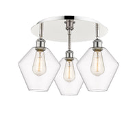 Ballston Semi-Flush Mount Satin Nickel Finish