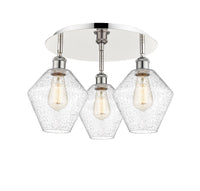 Ballston Semi-Flush Mount Satin Nickel Finish