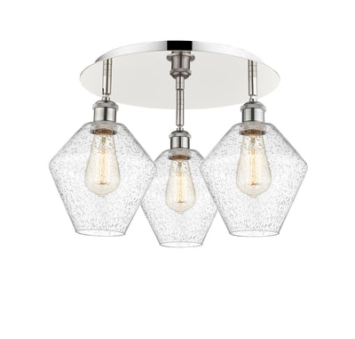 Ballston Semi-Flush Mount Satin Nickel Finish