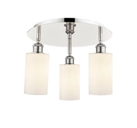 Ballston Semi-Flush Satin Nickel Brass