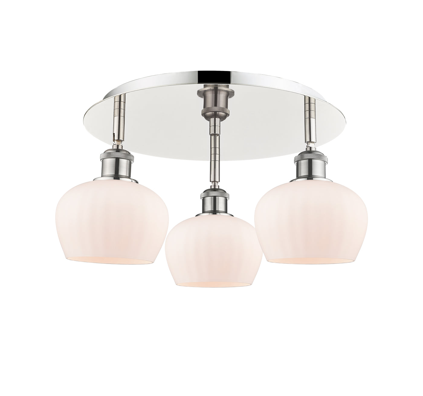 Ballston Semi-Flush Mount Satin Nickel