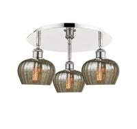 Ballston Semi-Flush Mount Satin Nickel