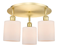 Ballston Semi-Flush Mount Satin Nickel