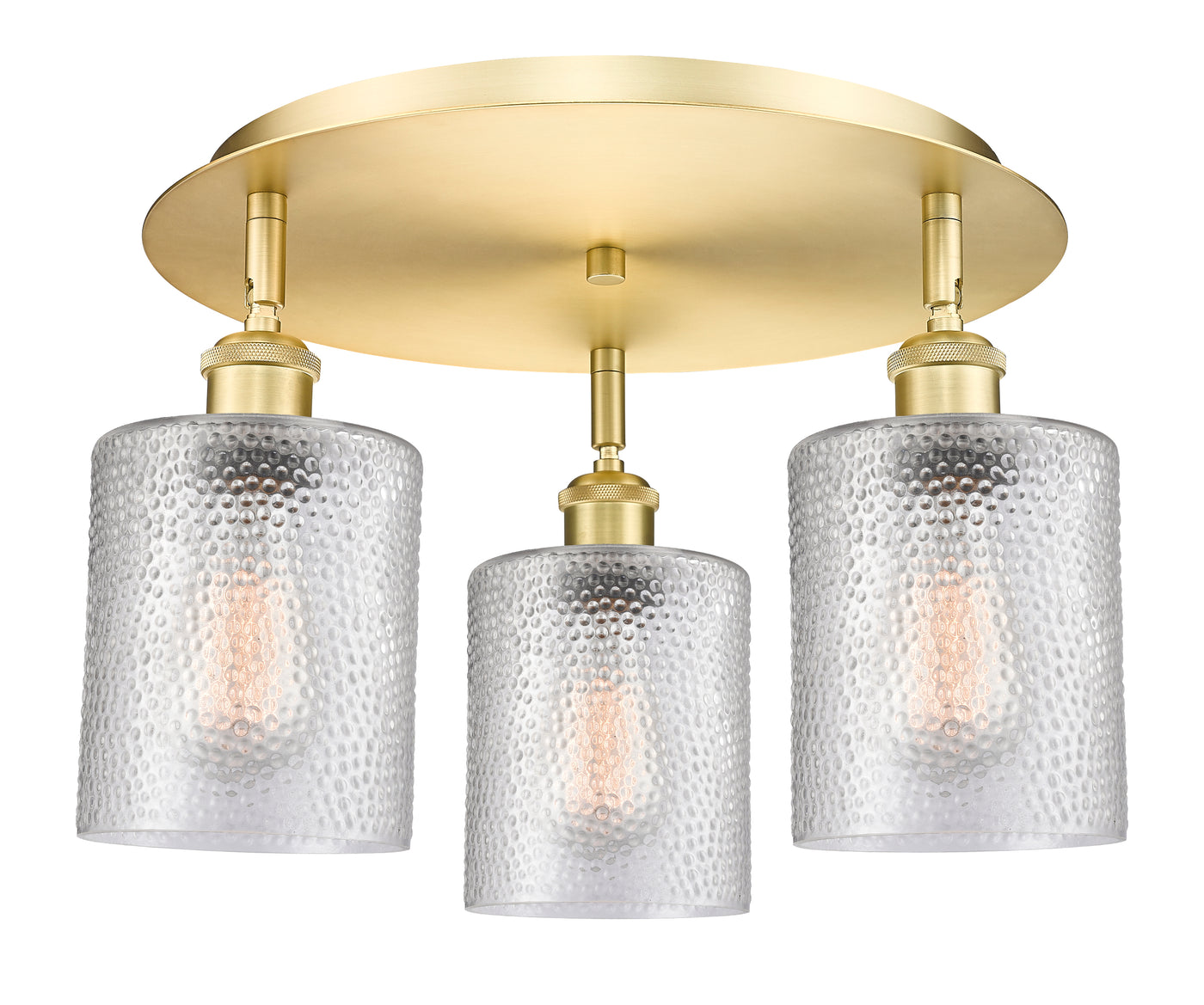 Ballston Semi-Flush Mount Satin Nickel
