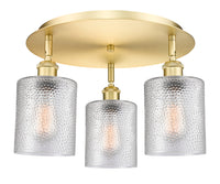 Ballston Semi-Flush Mount Satin Nickel