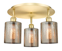 Ballston Semi-Flush Mount Satin Nickel