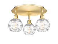 Ballston Semi-Flush Mount Satin Nickel Finish