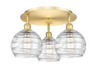 Ballston Semi-Flush Mount Satin Nickel