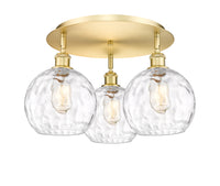 Ballston Semi-Flush Mount Satin Nickel