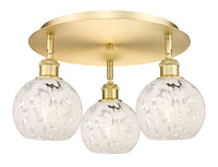 Ballston Semi-Flush Mount Satin Nickel