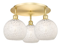 Ballston Semi-Flush Mount Satin Nickel