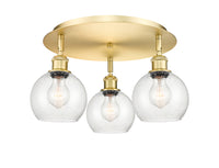 Ballston Semi-Flush Mount Satin Nickel