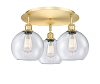 Ballston Semi-Flush Mount Satin Nickel