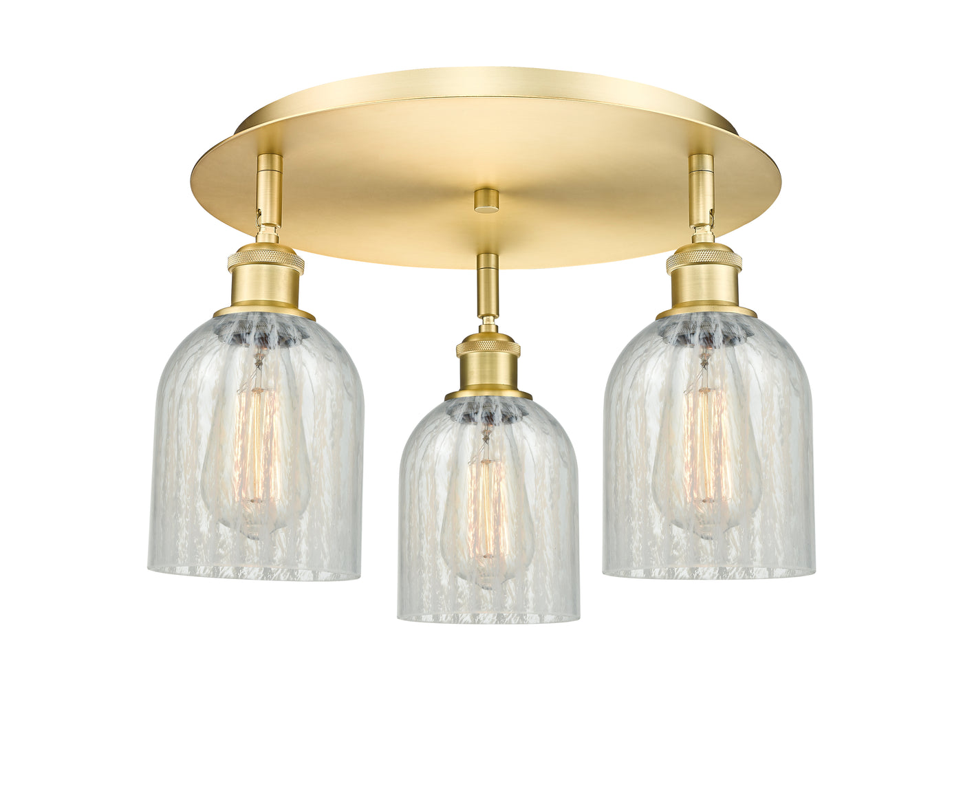 Ballston Semi-Flush Mount Satin Nickel