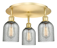 Ballston Semi-Flush Mount Satin Nickel