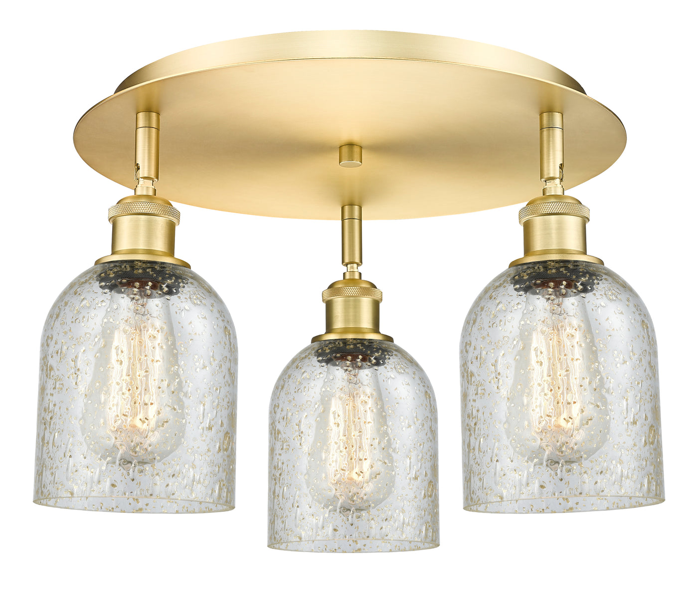 Ballston Semi-Flush Mount Satin Nickel