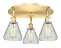 Ballston Semi-Flush Mount Satin Nickel