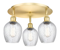 Ballston Semi-Flush Mount Satin Nickel