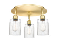 Ballston Semi-Flush Mount Satin Nickel