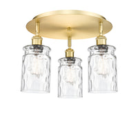 Ballston Semi-Flush Mount Satin Nickel