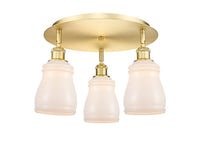 Ballston Semi-Flush Mount Satin Nickel