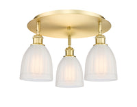 Ballston Semi-Flush Mount Satin Nickel
