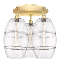 Ballston Semi-Flush Mount Satin Nickel