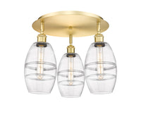 Ballston Semi-Flush Mount Satin Nickel