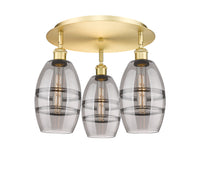 Ballston Semi-Flush Mount Satin Nickel