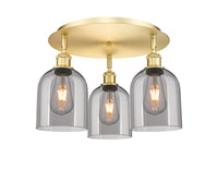 Ballston Semi-Flush Mount Satin Nickel
