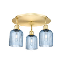 Ballston Semi-Flush Mount Satin Nickel