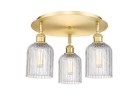 Ballston Semi-Flush Mount Satin Nickel