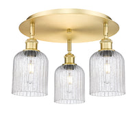 Ballston Semi-Flush Mount Satin Nickel