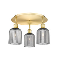 Ballston Semi-Flush Mount Satin Nickel