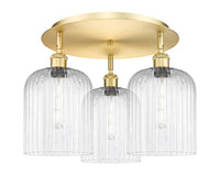 Ballston Semi-Flush Mount Satin Nickel