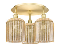Ballston Semi-Flush Mount Satin Nickel