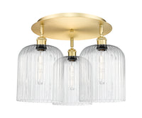 Ballston Semi-Flush Mount Satin Nickel