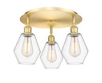 Ballston Semi-Flush Mount Satin Nickel