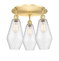Ballston Semi-Flush Mount Satin Nickel